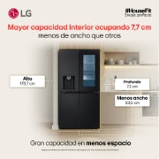 Nevecon French Door InstaView Door-In-Door LG GM57SXM